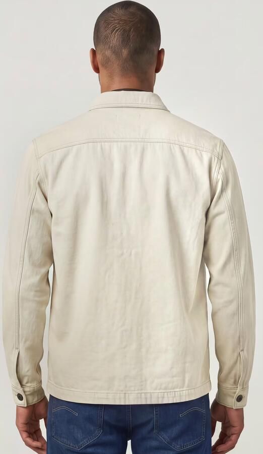 G-Star RAW Mosa Overshirt Lichtblauw Heren - Foto 6