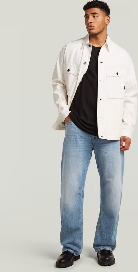 G-Star RAW Mosa Overshirt Wit Heren - Foto 7