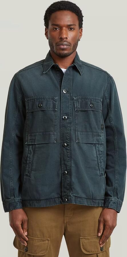 G-Star RAW Mosa Overshirt Zwart Heren