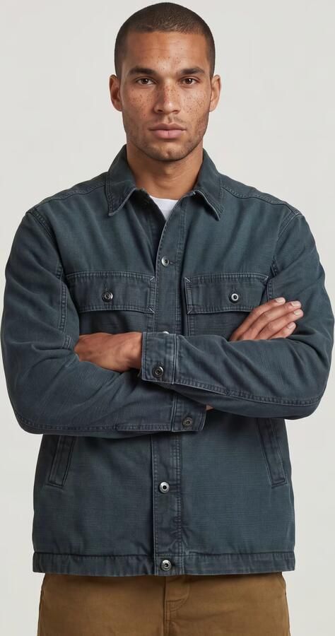 G-Star RAW Mosa Overshirt Zwart Heren - Foto 6
