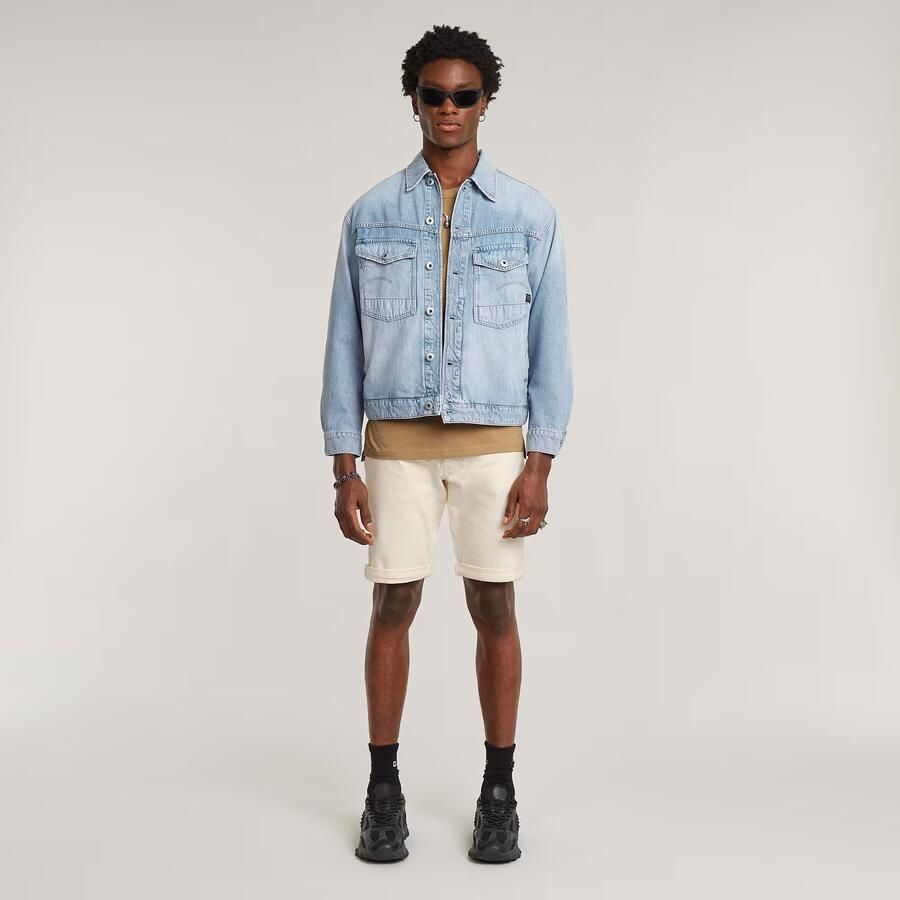 G-STAR Mosa regular denim short ecru - Foto 4