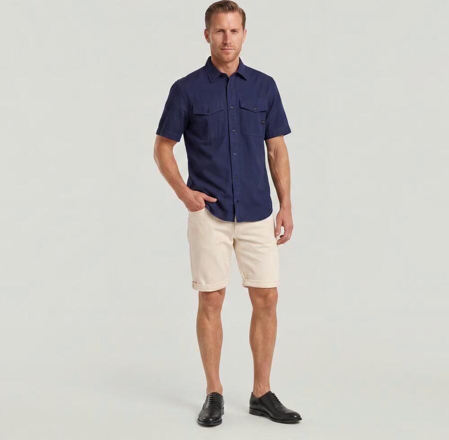 G-STAR Mosa regular denim short ecru - Foto 4