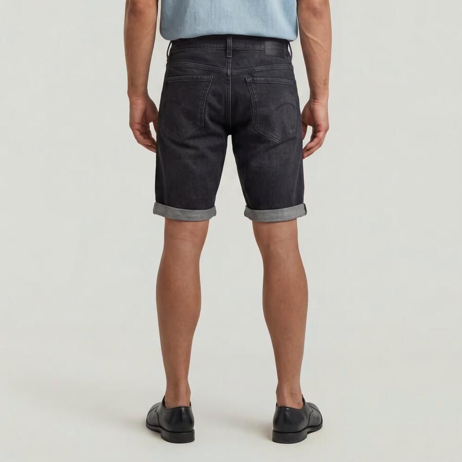 G-Star Raw Korte regular fit jeans met steekzakken model 'Mosa' - Foto 6