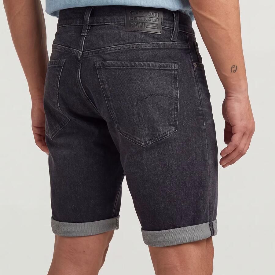 G-Star Raw Korte regular fit jeans met steekzakken model 'Mosa' - Foto 7