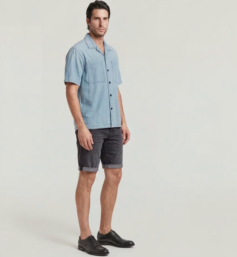 G-Star Raw Korte jeans met steekzakken model 'Mosa Short' - Foto 6