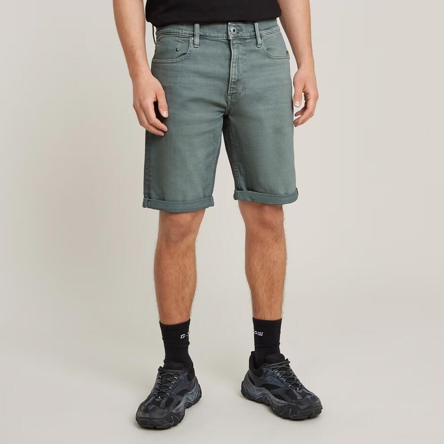 G-Star Raw Korte regular fit broek met steekzakken model 'Mosa'