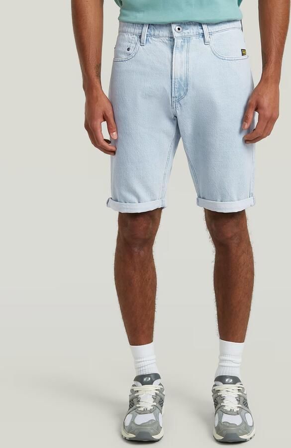 G-STAR RAW Heren Jeans Mosa Short Lichtblauw - Foto 8