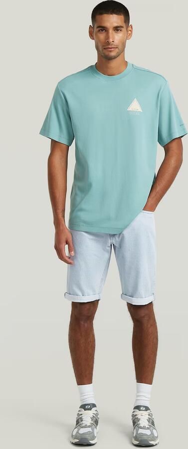 G-STAR RAW Heren Jeans Mosa Short Lichtblauw - Foto 13