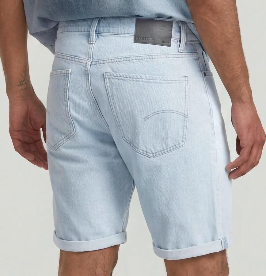 G-STAR RAW Heren Jeans Mosa Short Lichtblauw - Foto 11