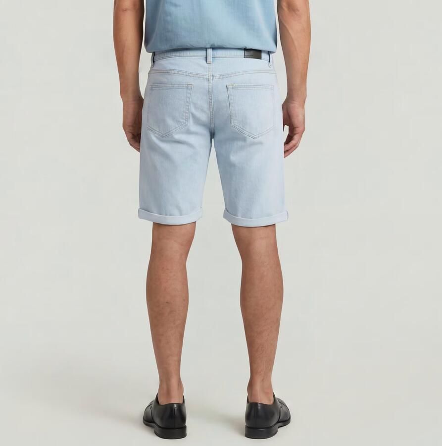 G-STAR RAW Heren Jeans Mosa Short Lichtblauw - Foto 7