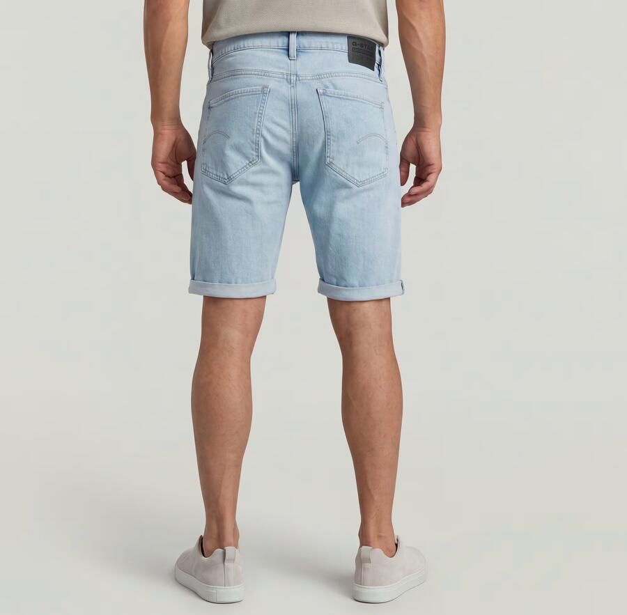G-STAR Mosa regular denim short lichtblauw - Foto 4