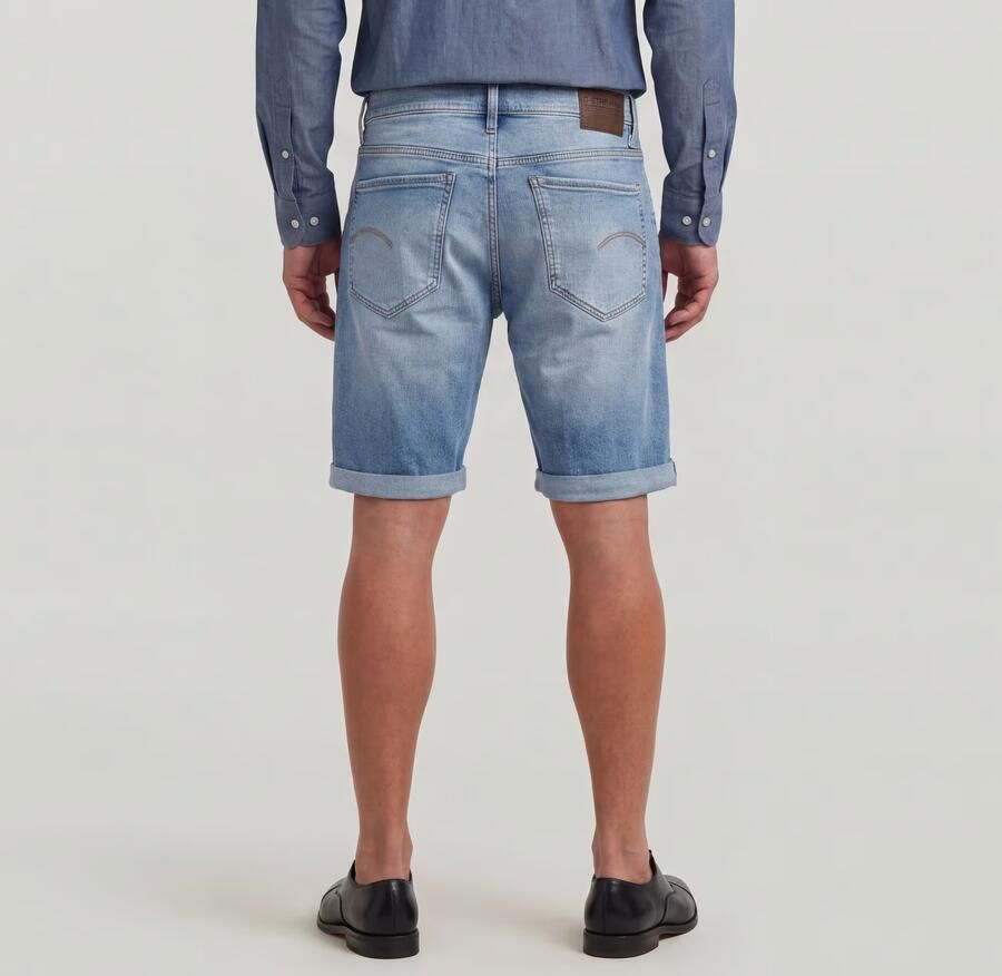 G-Star Raw Korte regular fit jeans met steekzakken model 'Mosa' - Foto 12
