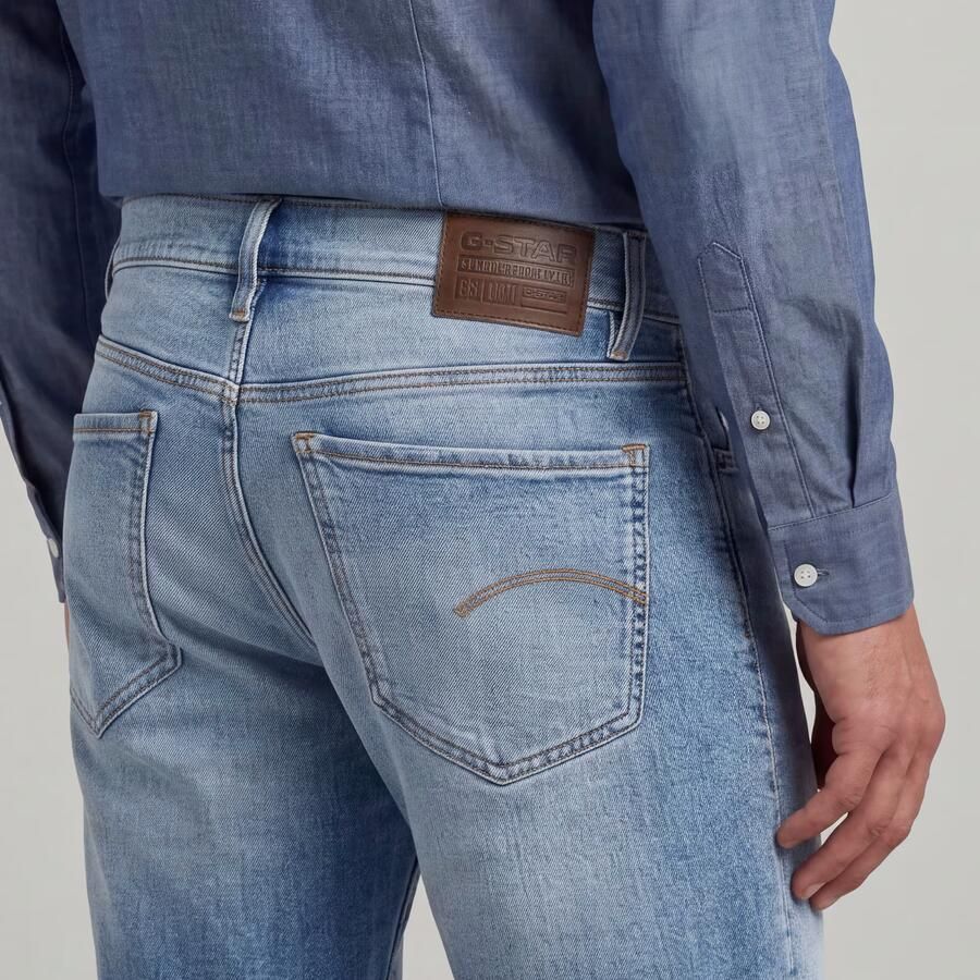 G-Star Raw Korte regular fit jeans met steekzakken model 'Mosa' - Foto 11
