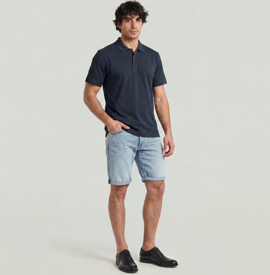 G-Star RAW Mosa Short Midden blauw Heren - Foto 4