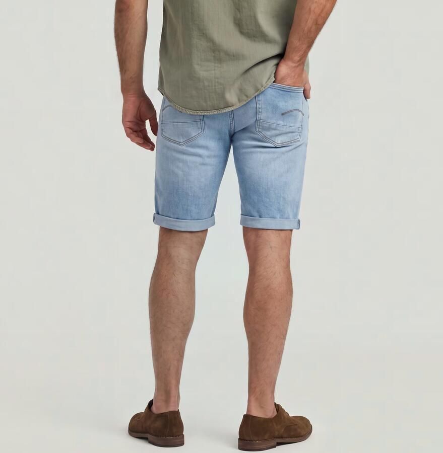 G-Star RAW Mosa Short Midden blauw Heren - Foto 3