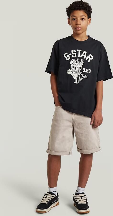 G-Star RAW Mosa Short voor jongens Grijs jongens - Foto 5