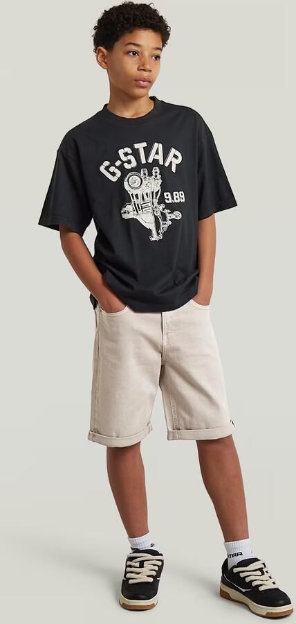 G-Star RAW Mosa Short voor jongens Grijs jongens - Foto 6