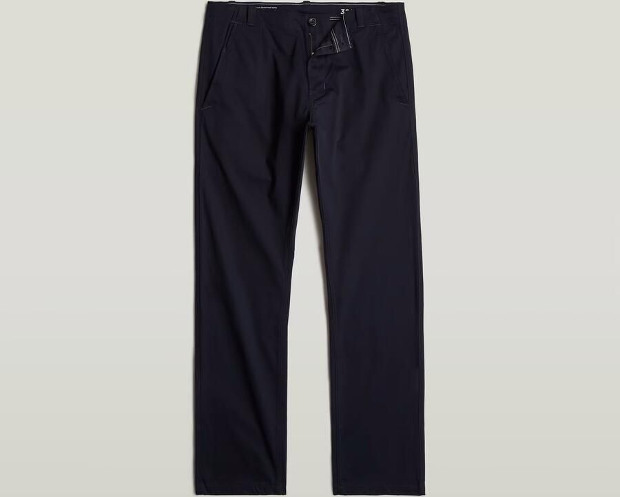 G-Star RAW Mosa Straight Chino Donkerblauw Heren - Foto 7