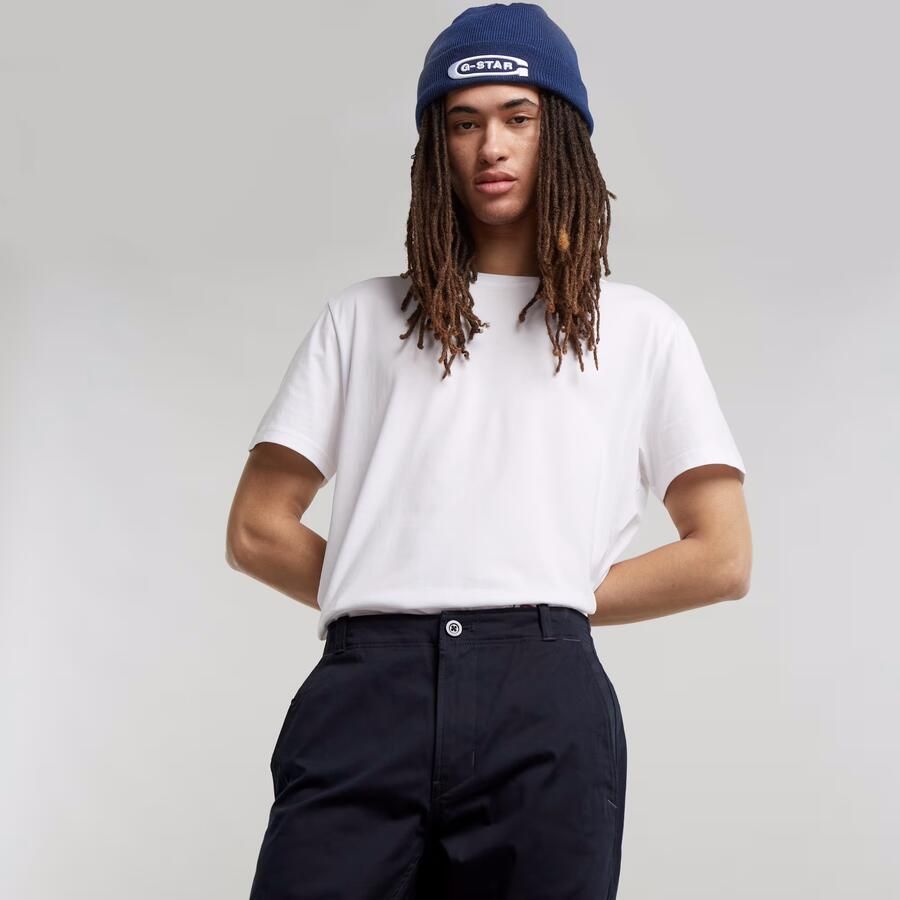 G-Star RAW Mosa Straight Chino Donkerblauw Heren - Foto 9