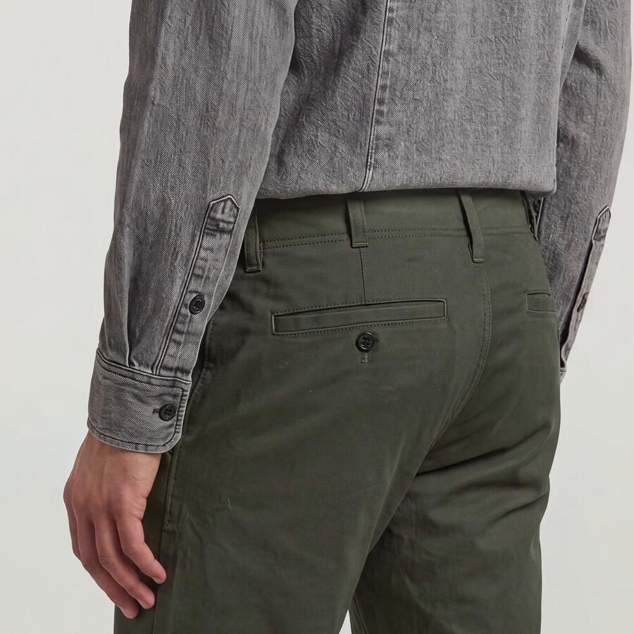 G-Star RAW Mosa Straight Chino Grijs Heren - Foto 5