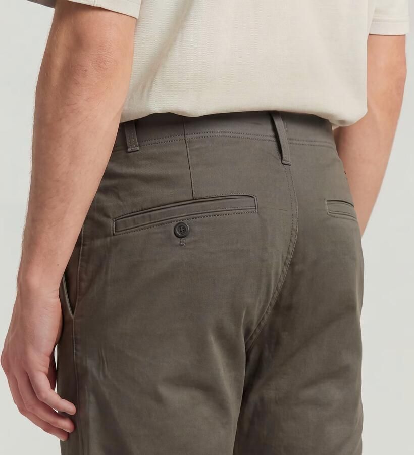 G-Star Raw Straight leg chino met steekzakken model 'Mosa' - Foto 10