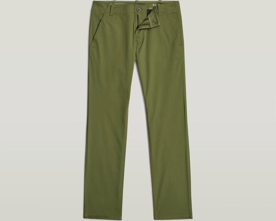 G-Star RAW Mosa Straight Chino Groen Heren - Foto 5