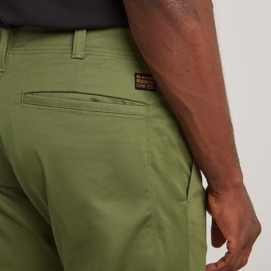 G-Star RAW Mosa Straight Chino Groen Heren - Foto 2