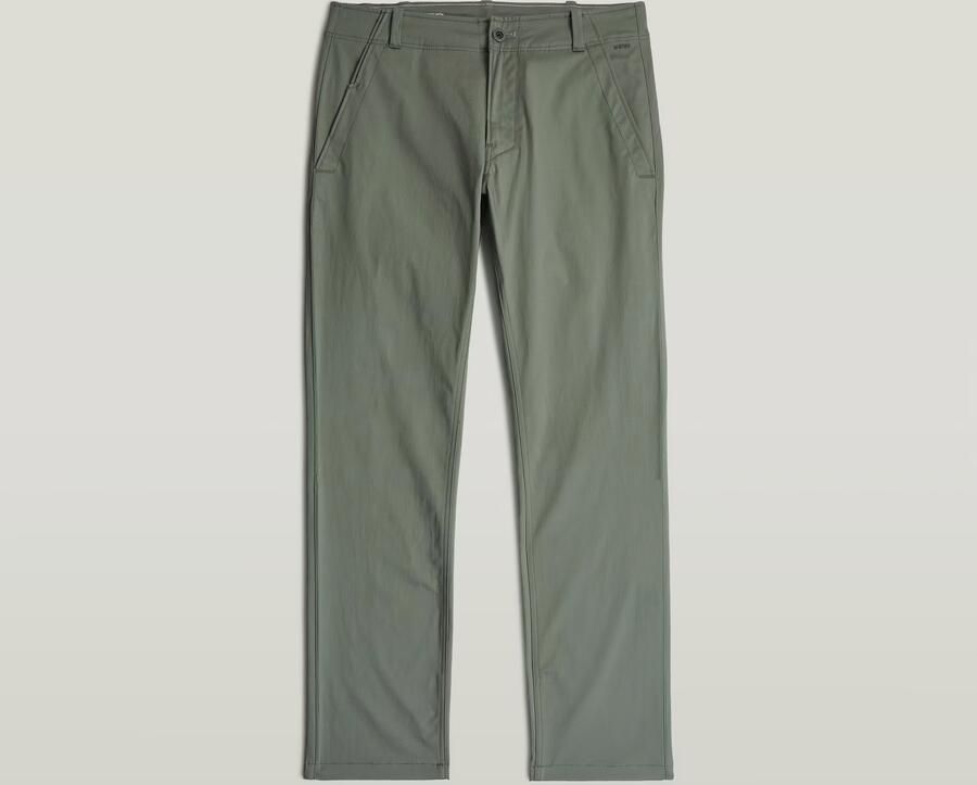 G-Star RAW Mosa Straight Chino Groen Heren - Foto 4