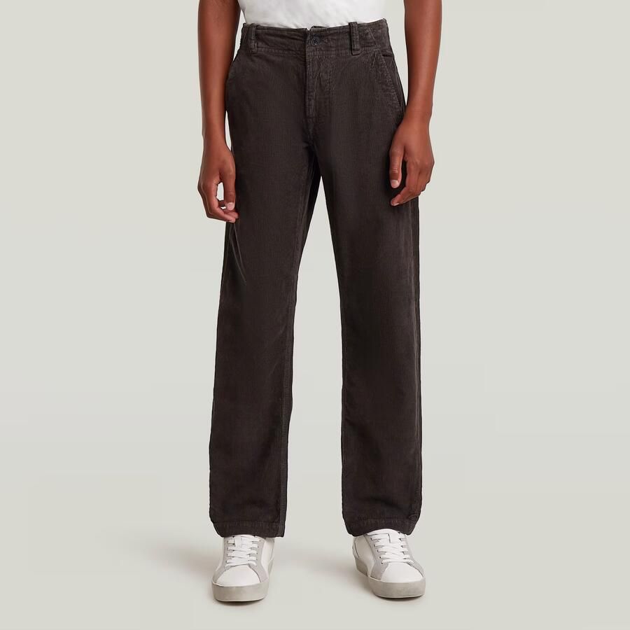 G-Star RAW Mosa Straight Chino voor jongens Bruin jongens