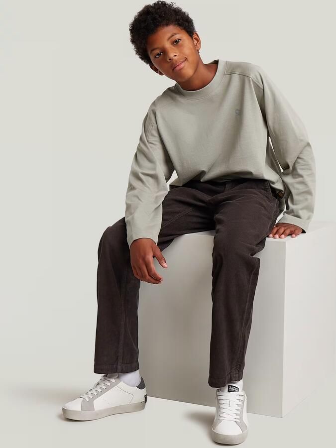 G-Star RAW Mosa Straight Chino voor jongens Bruin jongens - Foto 5