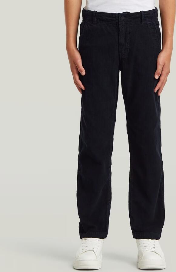 G-Star RAW Mosa Straight Chino voor jongens Donkerblauw jongens
