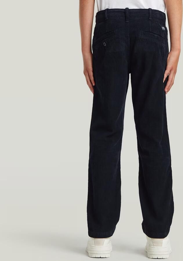 G-Star RAW Mosa Straight Chino voor jongens Donkerblauw jongens - Foto 4