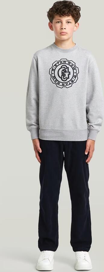 G-Star RAW Mosa Straight Chino voor jongens Donkerblauw jongens - Foto 6