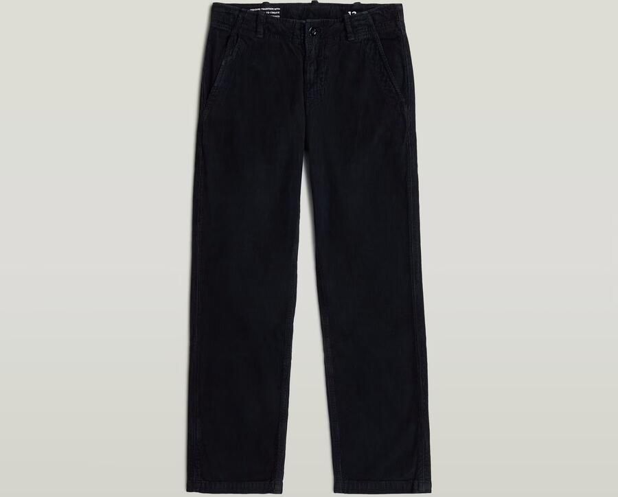 G-Star RAW Mosa Straight Chino voor jongens Donkerblauw jongens - Foto 3