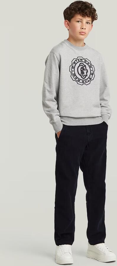 G-Star RAW Mosa Straight Chino voor jongens Donkerblauw jongens - Foto 5
