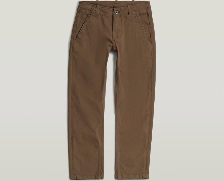 G-Star RAW Mosa Straight Chino voor jongens Groen jongens - Foto 3