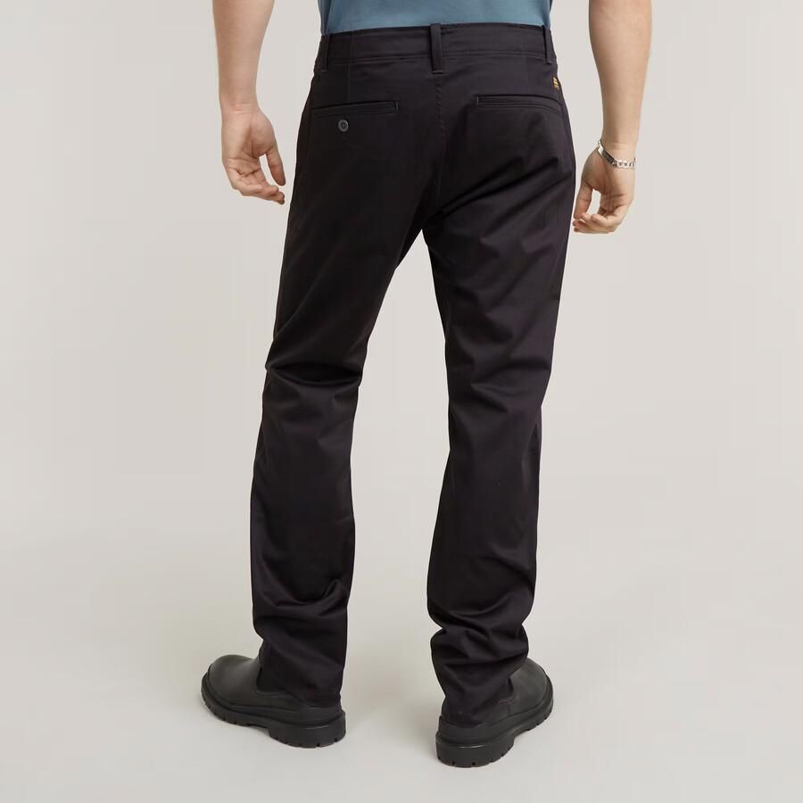 G-Star RAW Mosa Straight Chino Zwart Heren