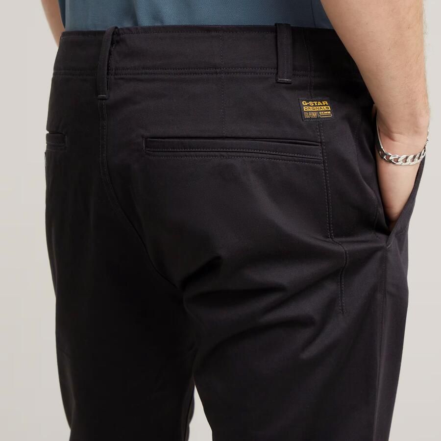 G-Star RAW Mosa Straight Chino Zwart Heren - Foto 3