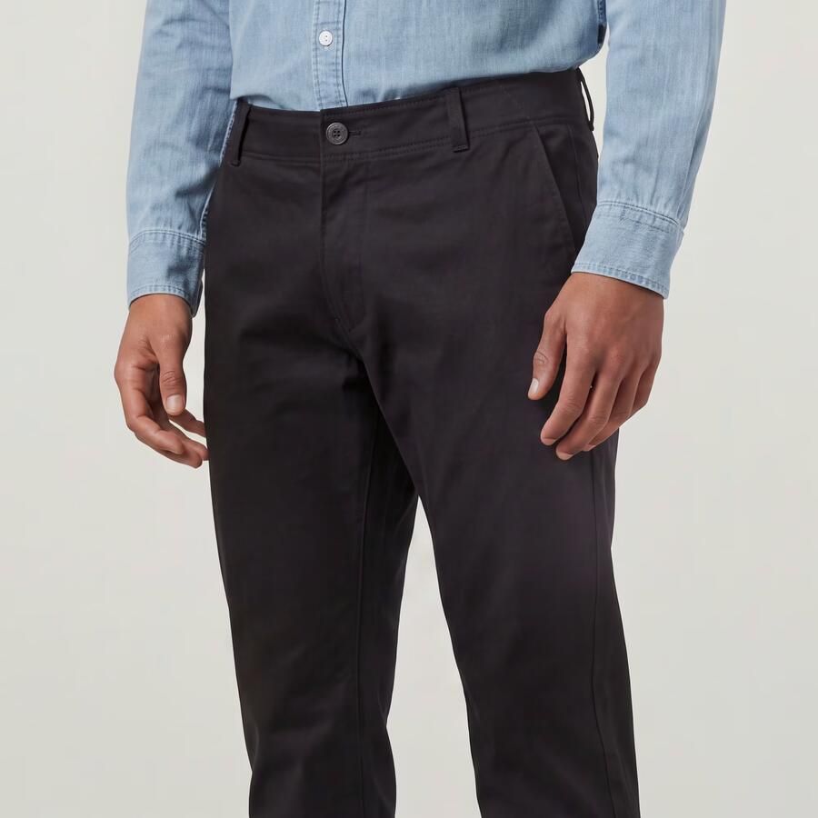 G-Star RAW Mosa Straight Chino Zwart Heren - Foto 4