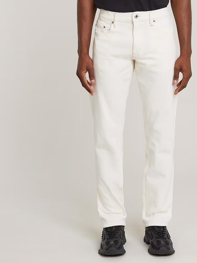 G-Star RAW Mosa Straight Jeans Beige Heren - Foto 7