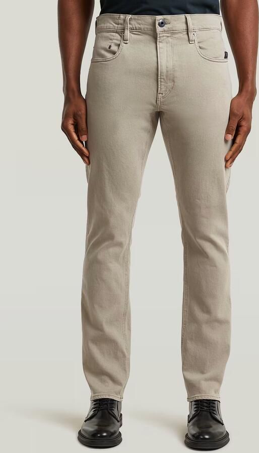 G-Star RAW Mosa Straight Jeans Beige Heren - Foto 3