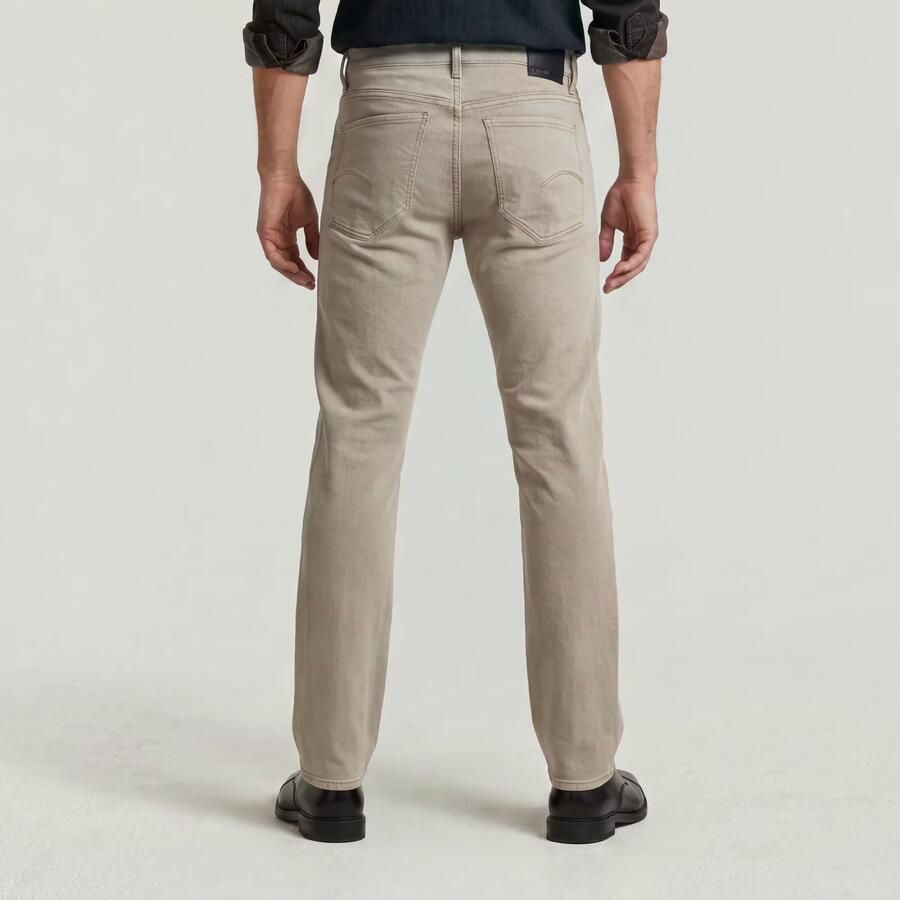 G-Star RAW Mosa Straight Jeans Beige Heren - Foto 5