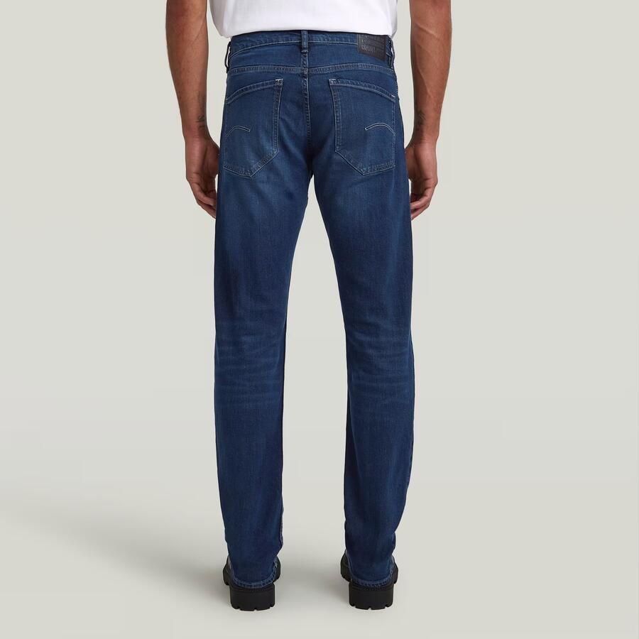 G-Star RAW Mosa Straight Jeans Donkerblauw Heren