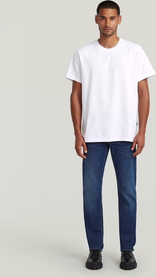 G-Star RAW Mosa Straight Jeans Donkerblauw Heren - Foto 6