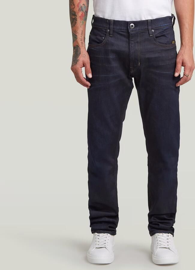G-Star Raw Straight leg jeans met labelpatch model 'Mosa'