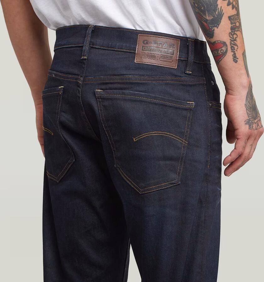 G-Star Raw Straight leg jeans met labelpatch model 'Mosa' - Foto 3