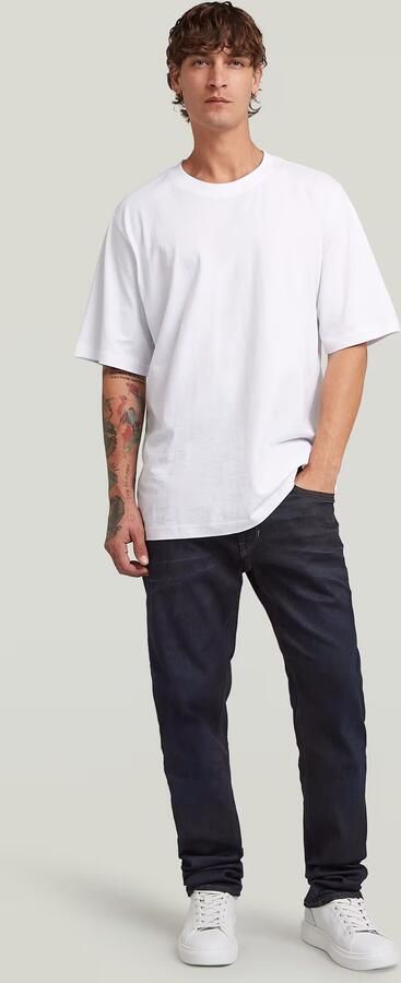 G-Star Raw Straight leg jeans met labelpatch model 'Mosa' - Foto 12
