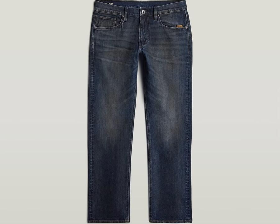 G-Star RAW Mosa Straight Jeans Donkerblauw Heren - Foto 4