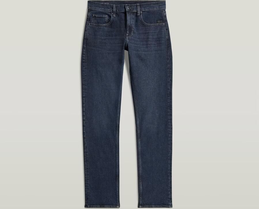 G-Star RAW Mosa Straight Jeans Donkerblauw Heren