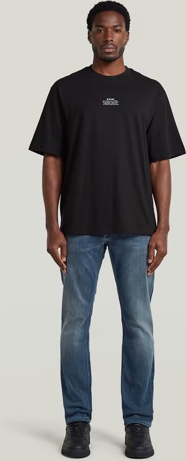 G-Star RAW Mosa Straight Jeans Donkerblauw Heren - Foto 7